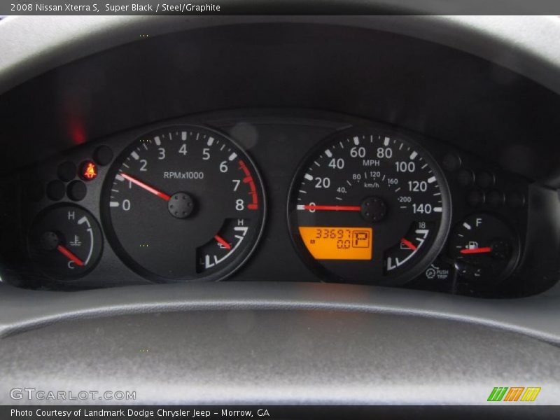 Super Black / Steel/Graphite 2008 Nissan Xterra S
