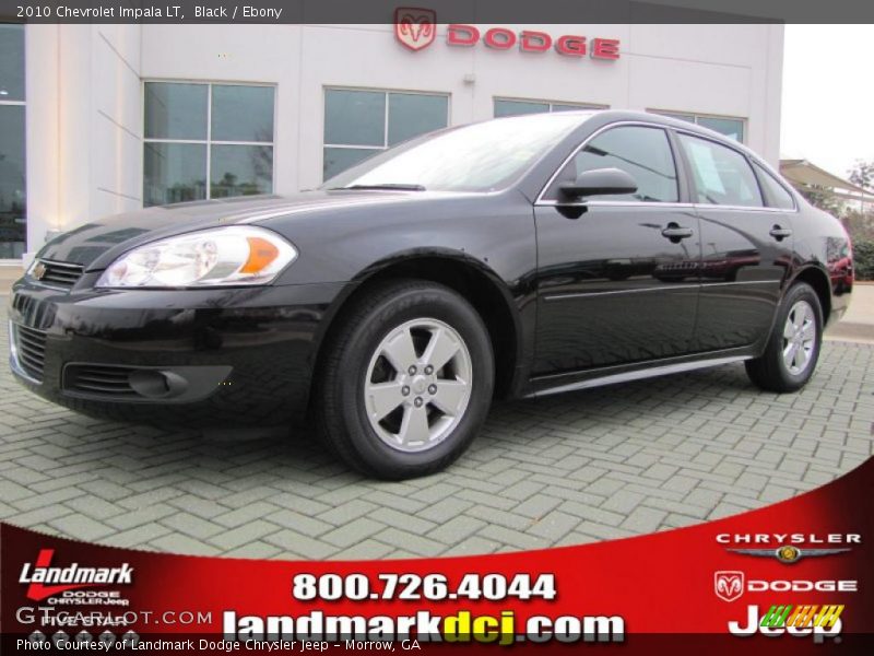 Black / Ebony 2010 Chevrolet Impala LT