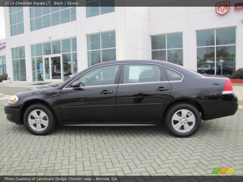 Black / Ebony 2010 Chevrolet Impala LT