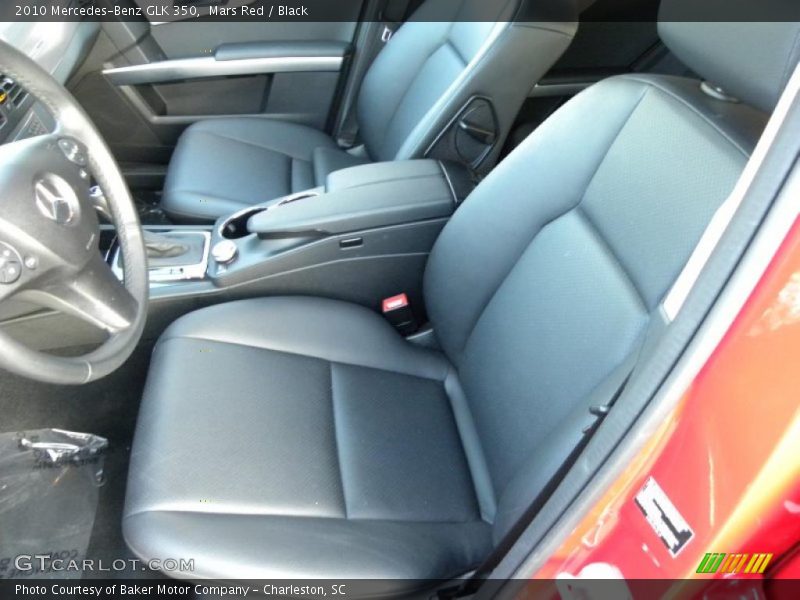 Mars Red / Black 2010 Mercedes-Benz GLK 350