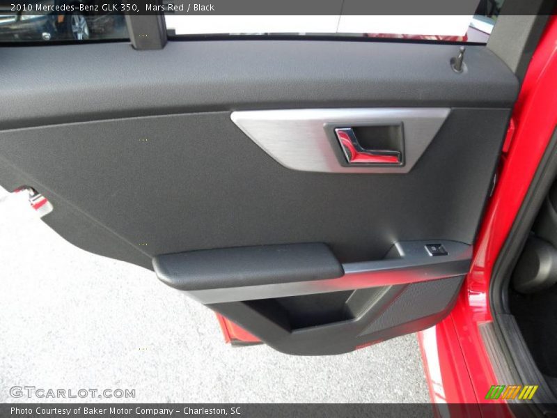 Mars Red / Black 2010 Mercedes-Benz GLK 350