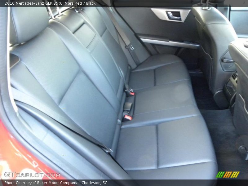 Mars Red / Black 2010 Mercedes-Benz GLK 350