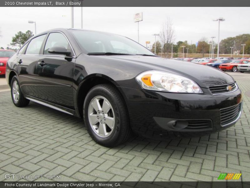 Black / Ebony 2010 Chevrolet Impala LT