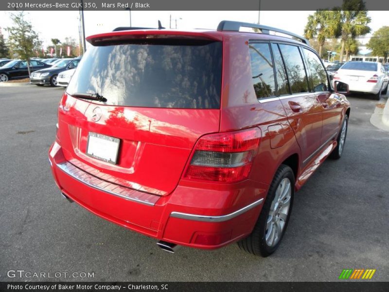 Mars Red / Black 2010 Mercedes-Benz GLK 350