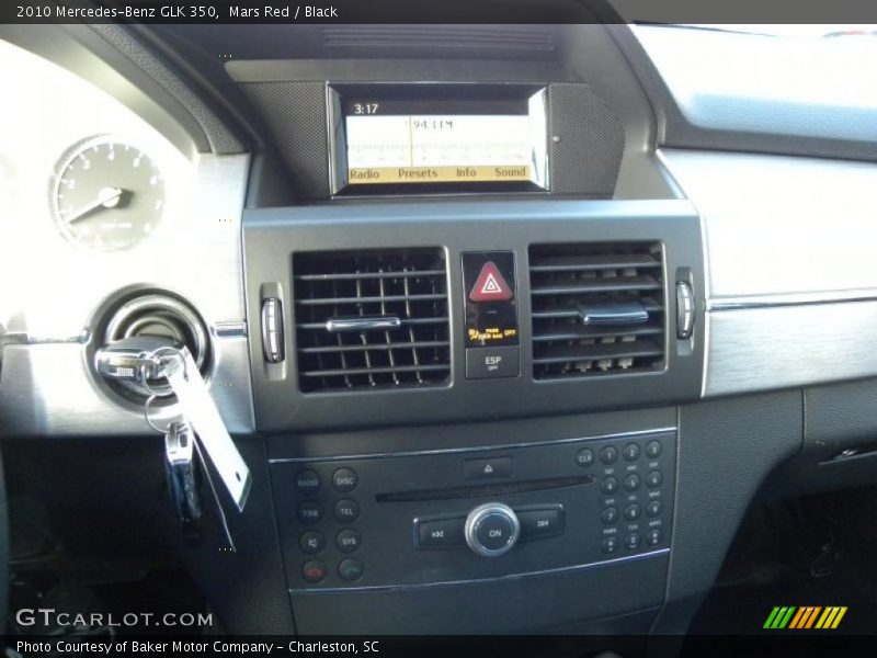 Mars Red / Black 2010 Mercedes-Benz GLK 350
