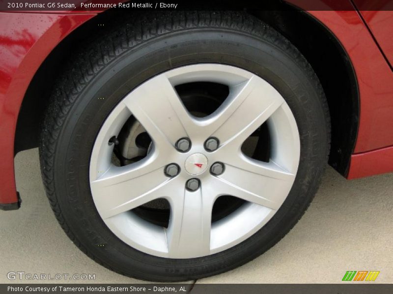 Performance Red Metallic / Ebony 2010 Pontiac G6 Sedan