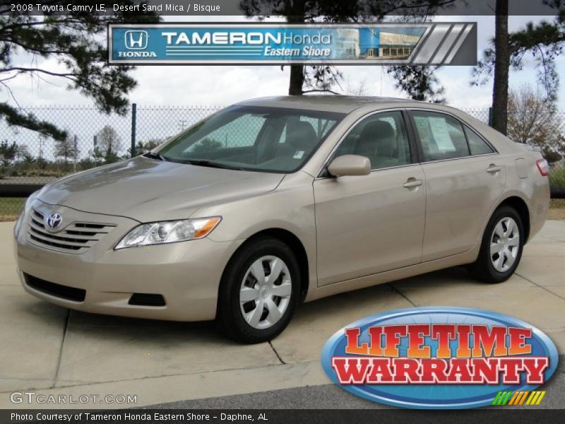 Desert Sand Mica / Bisque 2008 Toyota Camry LE