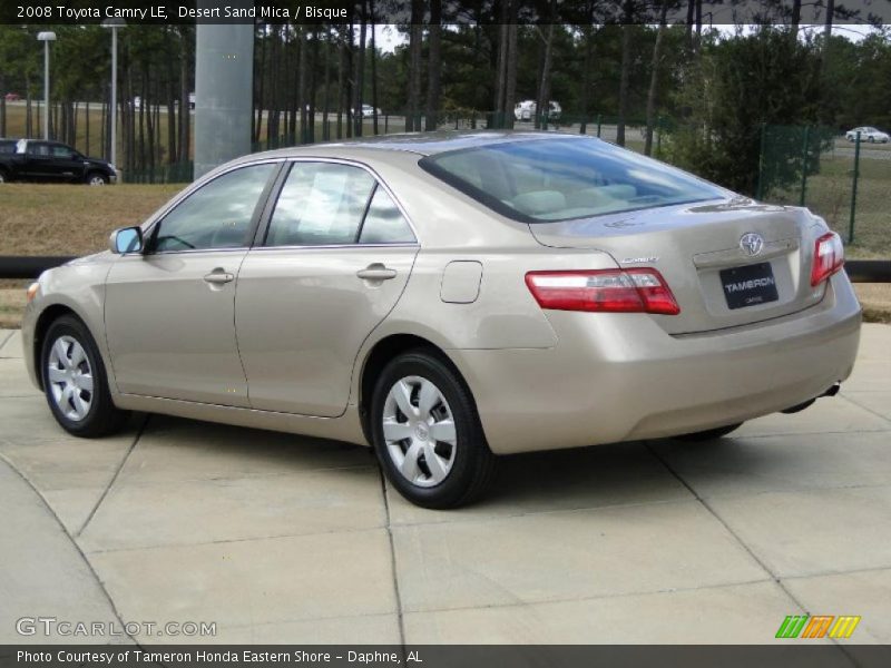 Desert Sand Mica / Bisque 2008 Toyota Camry LE