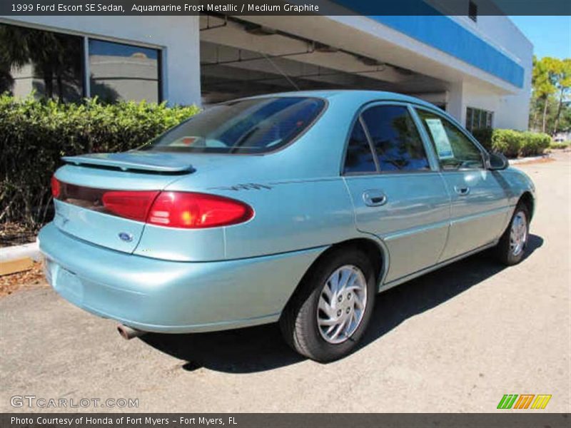  1999 Escort SE Sedan Aquamarine Frost Metallic