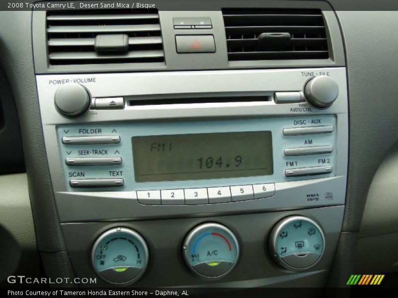 Desert Sand Mica / Bisque 2008 Toyota Camry LE