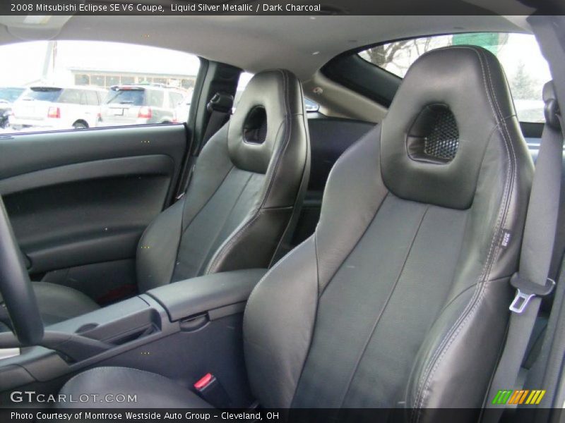 Liquid Silver Metallic / Dark Charcoal 2008 Mitsubishi Eclipse SE V6 Coupe