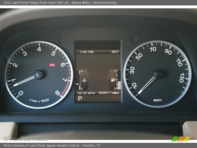 Alaska White / Almond/Nutmeg 2011 Land Rover Range Rover Sport HSE LUX