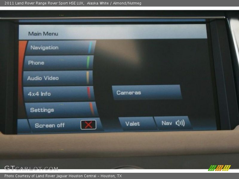 Alaska White / Almond/Nutmeg 2011 Land Rover Range Rover Sport HSE LUX