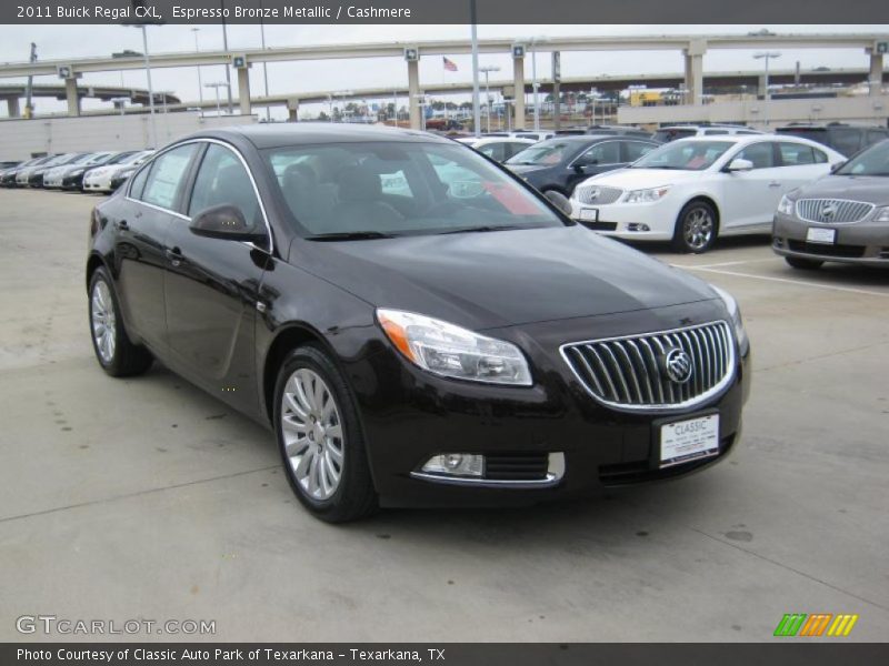Espresso Bronze Metallic / Cashmere 2011 Buick Regal CXL