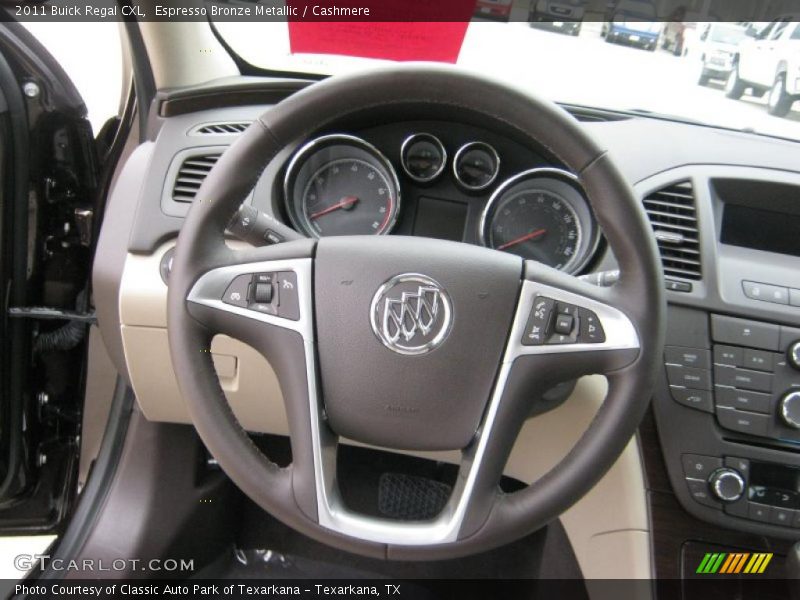  2011 Regal CXL Steering Wheel
