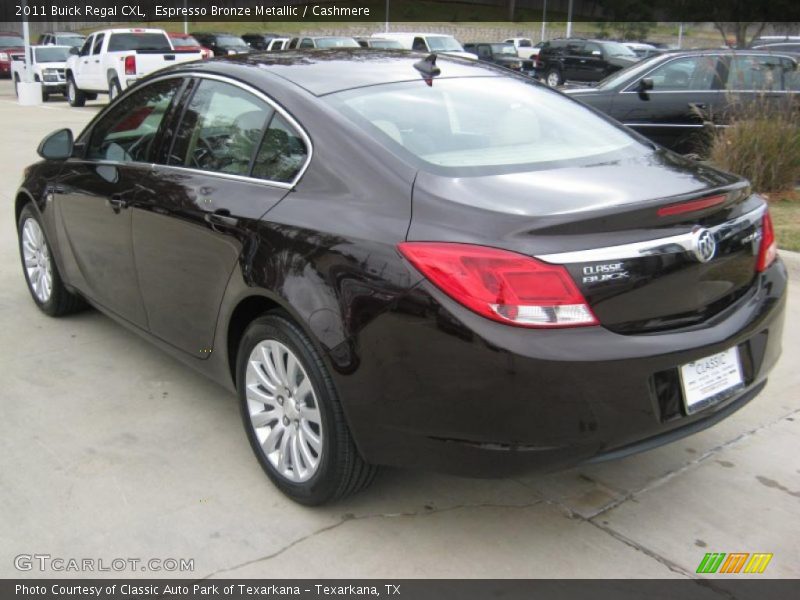 Espresso Bronze Metallic / Cashmere 2011 Buick Regal CXL