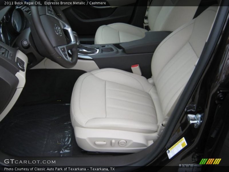  2011 Regal CXL Cashmere Interior