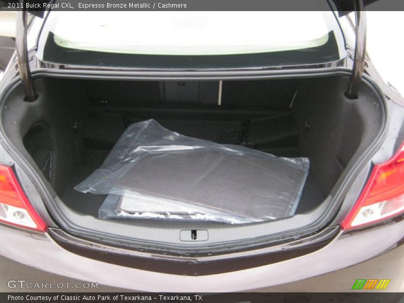  2011 Regal CXL Trunk