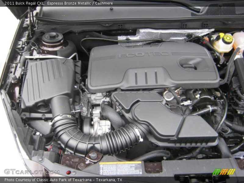  2011 Regal CXL Engine - 2.4 Liter SIDI DOHC 16-Valve VVT ECOTEC 4 Cylinder