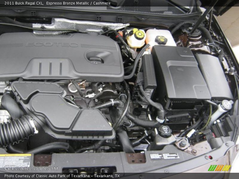  2011 Regal CXL Engine - 2.4 Liter SIDI DOHC 16-Valve VVT ECOTEC 4 Cylinder