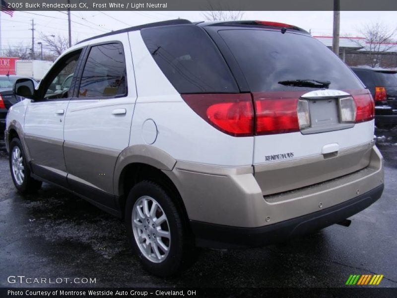 Frost White / Light Neutral 2005 Buick Rendezvous CX
