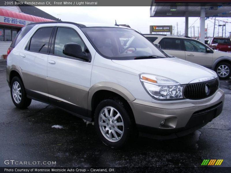 Frost White / Light Neutral 2005 Buick Rendezvous CX