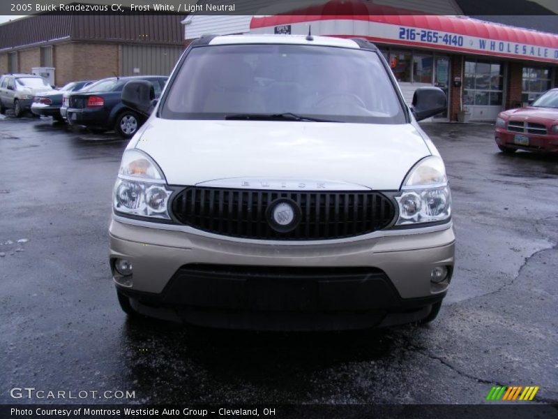 Frost White / Light Neutral 2005 Buick Rendezvous CX