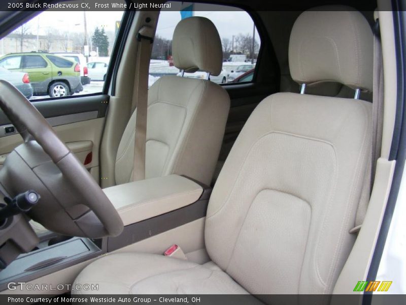 Frost White / Light Neutral 2005 Buick Rendezvous CX