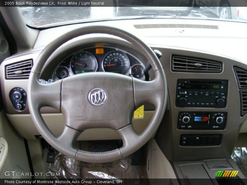 Frost White / Light Neutral 2005 Buick Rendezvous CX