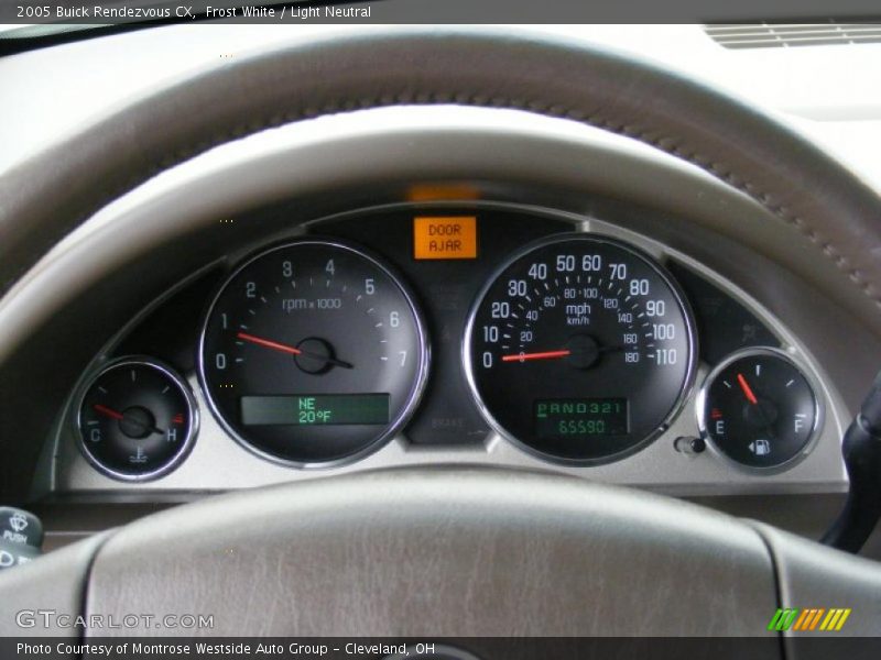 Frost White / Light Neutral 2005 Buick Rendezvous CX