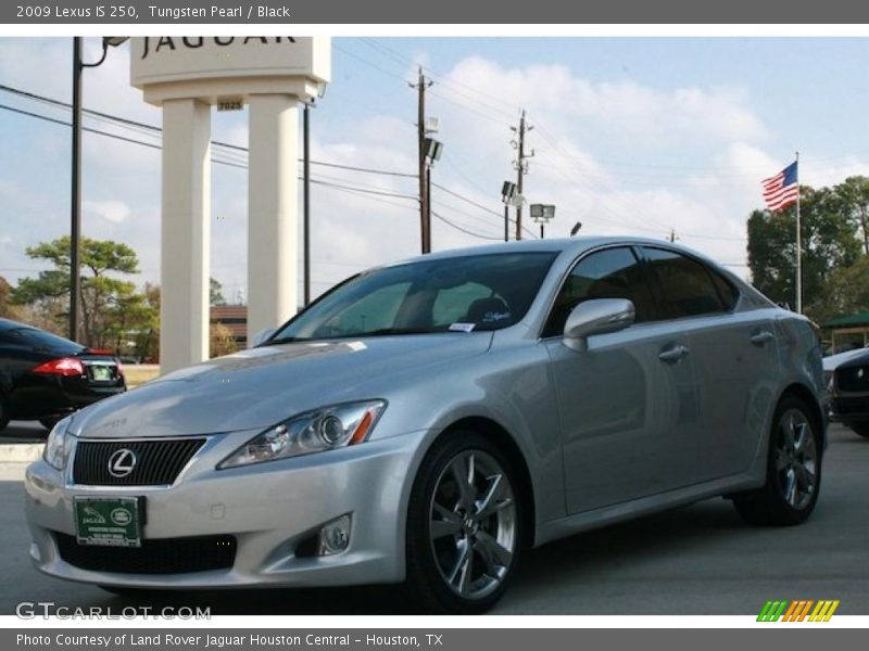 Tungsten Pearl / Black 2009 Lexus IS 250