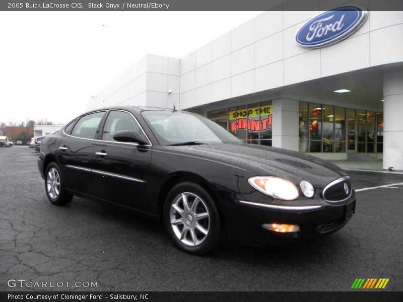 Black Onyx / Neutral/Ebony 2005 Buick LaCrosse CXS
