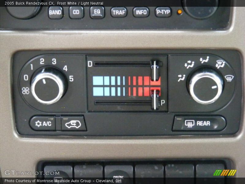 Frost White / Light Neutral 2005 Buick Rendezvous CX