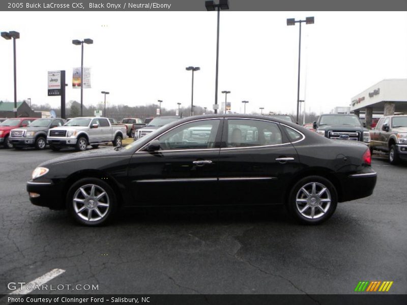Black Onyx / Neutral/Ebony 2005 Buick LaCrosse CXS