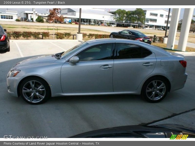 Tungsten Pearl / Black 2009 Lexus IS 250