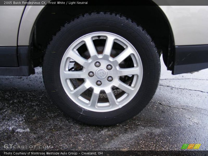 Frost White / Light Neutral 2005 Buick Rendezvous CX