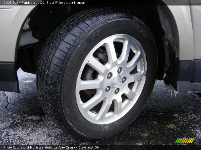 Frost White / Light Neutral 2005 Buick Rendezvous CX