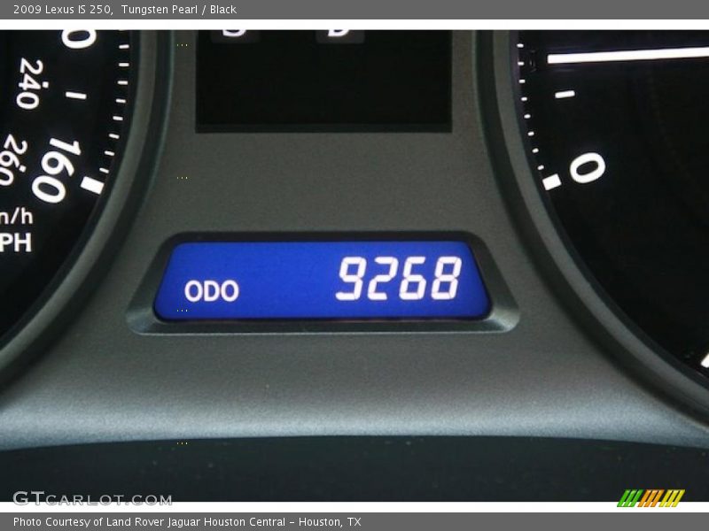 Tungsten Pearl / Black 2009 Lexus IS 250