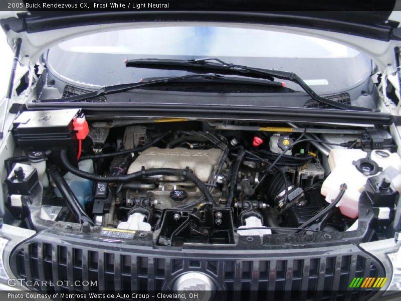 Frost White / Light Neutral 2005 Buick Rendezvous CX