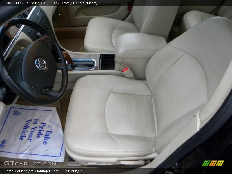 Black Onyx / Neutral/Ebony 2005 Buick LaCrosse CXS