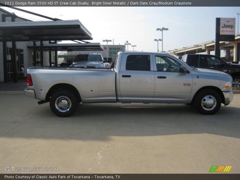 Bright Silver Metallic / Dark Slate Gray/Medium Graystone 2011 Dodge Ram 3500 HD ST Crew Cab Dually