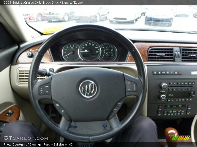 Black Onyx / Neutral/Ebony 2005 Buick LaCrosse CXS