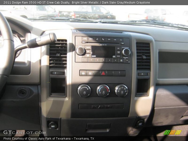 Bright Silver Metallic / Dark Slate Gray/Medium Graystone 2011 Dodge Ram 3500 HD ST Crew Cab Dually