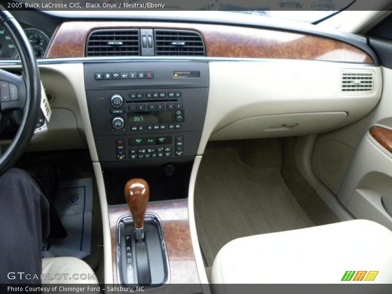 Black Onyx / Neutral/Ebony 2005 Buick LaCrosse CXS