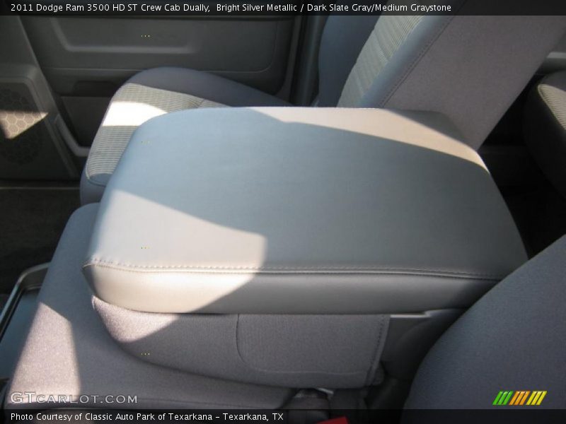 Bright Silver Metallic / Dark Slate Gray/Medium Graystone 2011 Dodge Ram 3500 HD ST Crew Cab Dually