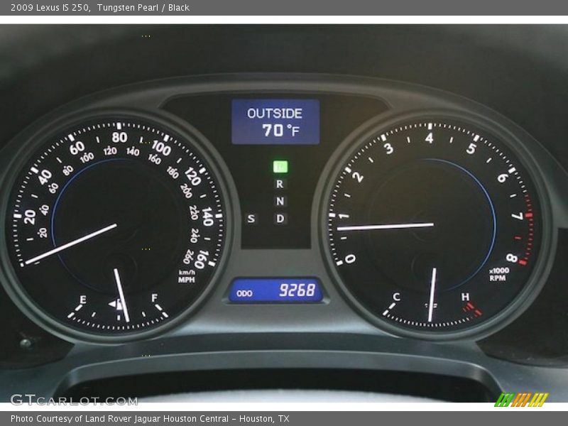  2009 IS 250 250 Gauges