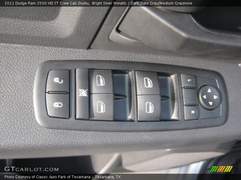 Bright Silver Metallic / Dark Slate Gray/Medium Graystone 2011 Dodge Ram 3500 HD ST Crew Cab Dually