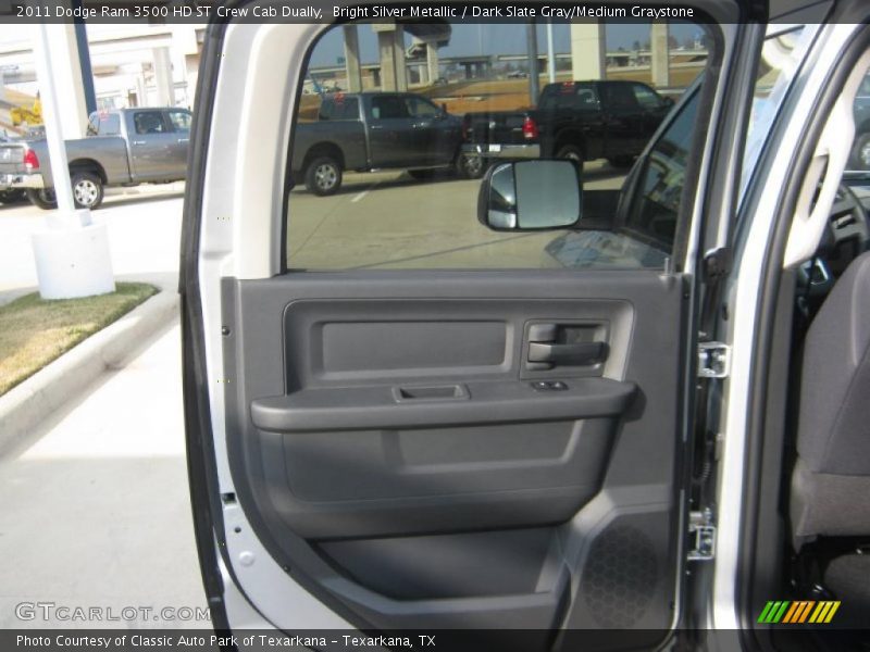 Bright Silver Metallic / Dark Slate Gray/Medium Graystone 2011 Dodge Ram 3500 HD ST Crew Cab Dually