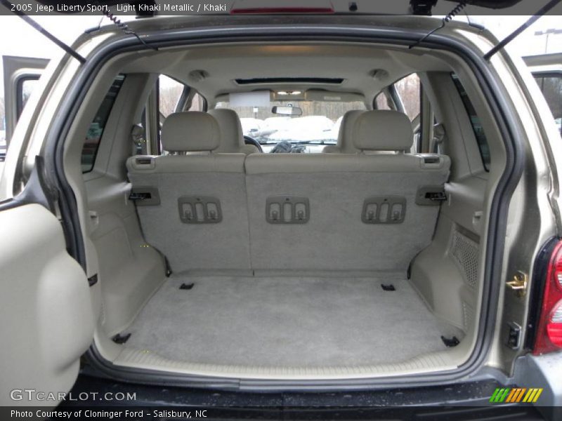 Light Khaki Metallic / Khaki 2005 Jeep Liberty Sport