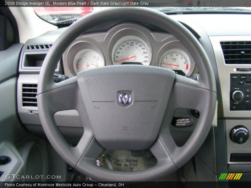 Modern Blue Pearl / Dark Slate Gray/Light Slate Gray 2008 Dodge Avenger SE